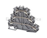 2.5mmRAIL MNT PUSH-IN 3 TIER TERM