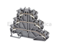 2.5mmRAIL MNT PUSH-IN 3 TIER TERM