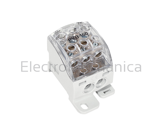270A 95mm2 DISTRIBUTION BLOCK GRY