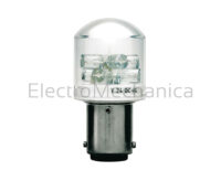 WHT LED SIGNAL LAMP 230VAC- BA15D