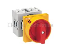 4P 32A ON-OFF SW - RED/YEL HANDLE