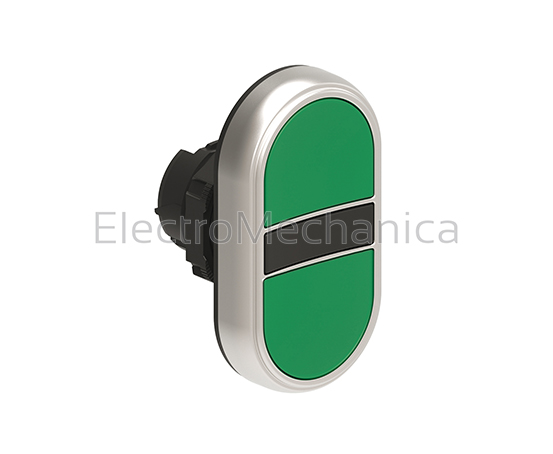 DOUBLE TOUCH GRN/GRN P/BUTTON ACT