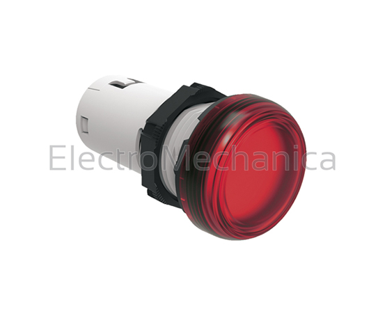 M/BLOCK RED LED P/LIGHT 230VAC