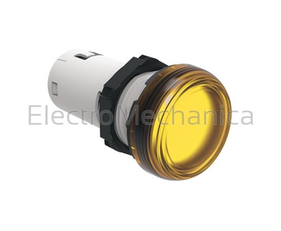 M/BLOCK YEL LED P/LIGHT 24VAC/DC
