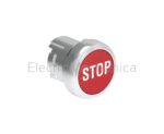 RED "STOP" FLUSH MOMENT. P/BUTTON ACT. LPS B1134 RED "STOP" FLUSH MOMENT. P/BUTTON ACT.