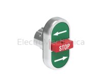22MM "L-STOP-R" P/BUTTON ACT.