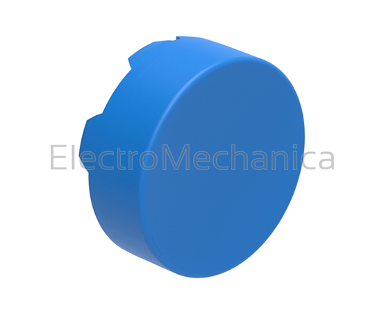 BLU CAP EXT FLUSH P/B ACT.