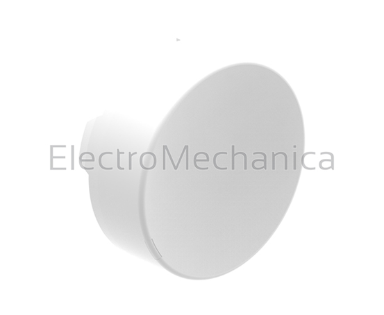 WHT CAP EXT FLUSH P/B ACT.
