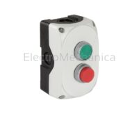 GRN "I" FLUSH+RED "O" EXT P/BUTT STATION