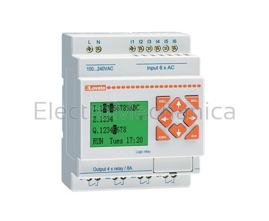 MICRO PLC 8xDI/4xDO 24VDC