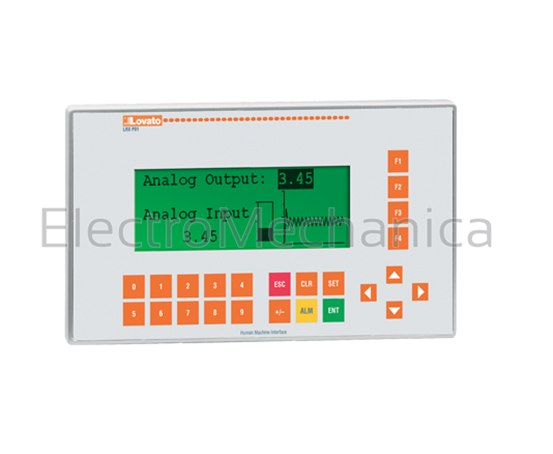 HMI OPERATOR PANEL FOR PLC LRXP01 – RMS Measurement and Control