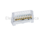 7WAY RAIL MNT TERMINAL POST GREY