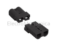 50A 2P H/D CONNECTOR 10mm2 BLACK