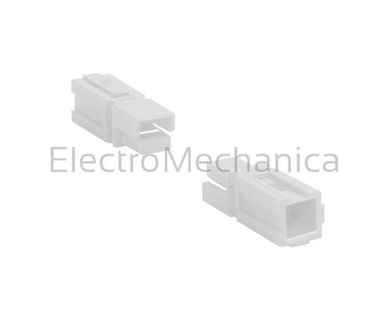 80100-01 30a 1p Connector 254mm2 White Em 30a 1p Connector 254mm2 White 80100-01