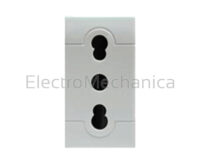 16A 2P+E ITALIAN SOCKET 1MOD