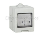 16A 2x1P IP55 SURFACE MNT SWITCH