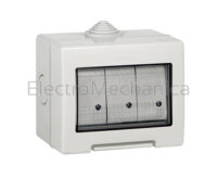 16A 3P IP55 SURFACE MNT SWITCH