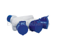 16A 2P+E TO 3x 16A 2P+E ADAPTOR
