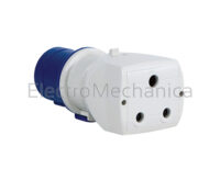 16A 2P+E TO 2x 16A SOCKET ADAPTOR