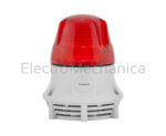 LED RED P/MNT BEACON 90-240VAC