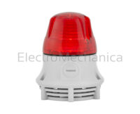 LED RED P/MNT BEACON 90-240VAC