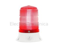 RED MINI SLR LED BEACON 90-240VAC