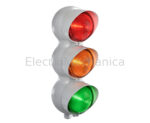 LED TRAFFIC LIGHT 120-240VAC/DC