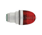 LED RED P/MNT BEACON 48-240VAC