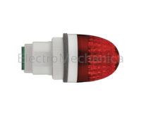 LED RED P/MNT BEACON 48-240VAC