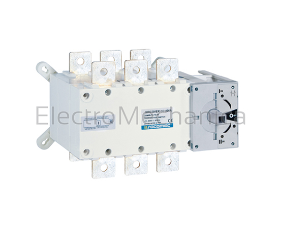 1600A 4P SIRCOVER MANUAL C/O SWTH