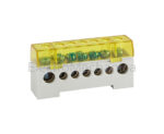 15WAY RAIL MNT TERM. BLOCK (GREY)