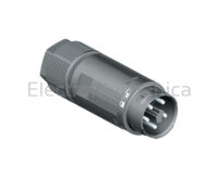 16A 5P INLINE MALE CONNECTOR