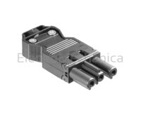 16A 3P FEMALE IN-LINE CONNECTOR