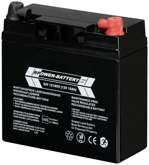 GHV9240001V0013 - SAK17 Sealed Lead Acid Battery, 12 V DC, 18 Ah | ABB