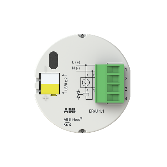 GHQ6310044R0111 - ER/U1.1 Electronic Relay, 1-fold, FM | ABB