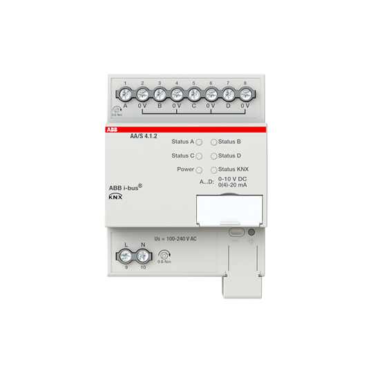 2CDG110202R0011 - AA/S4.1.2 Analogue Actuator, 4-fold, MDRC | ABB