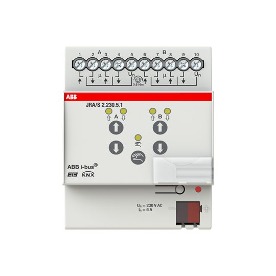 2CDG110124R0011 - JRA/S2.230.5.1 Blind/Roller Shutter Act, Travel Det, 2-f, 230 V AC, Man Op, MDRC | ABB