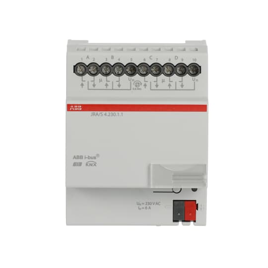2CDG110130R0011 - JRA/S4.230.1.1 Blind/Roller Shutter Actuator, 4-fold, 230 V AC, MDRC | ABB