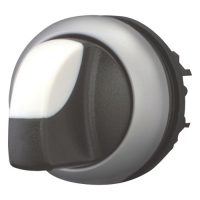 M22 Selector Switch 216865 – RMQ-Titan, With Thumb-Grip, Momentary, 2 Positions, Titanium Bezel