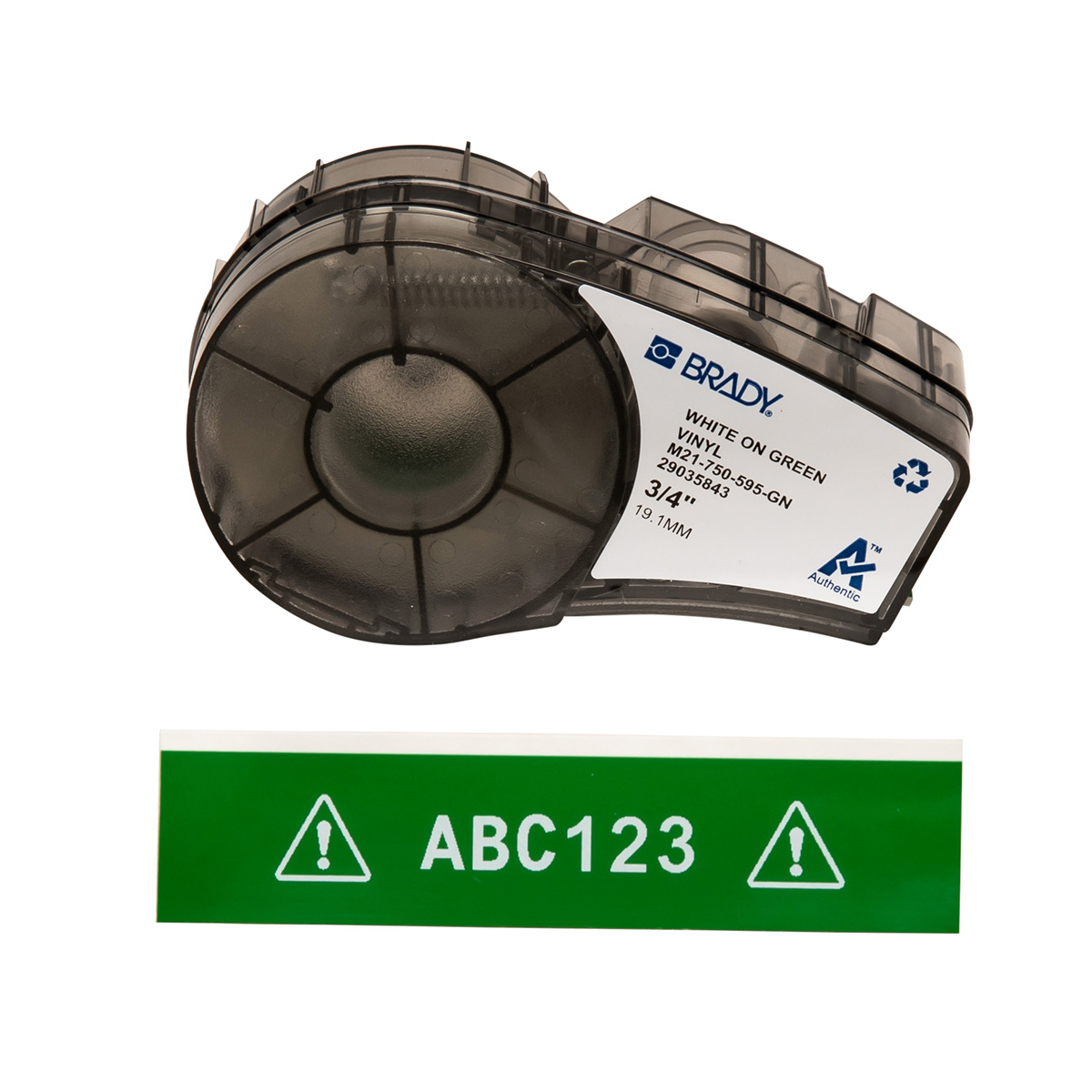 Brady M21-750-595-GN - 142808