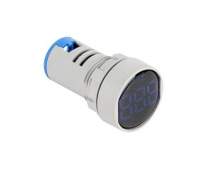 22mm BLU FREQ. METER 0-99Hz