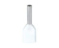 2x16mm2 WHT INS FERRULE (50)
