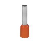 4mm2 ORG INS FERRULE (100)