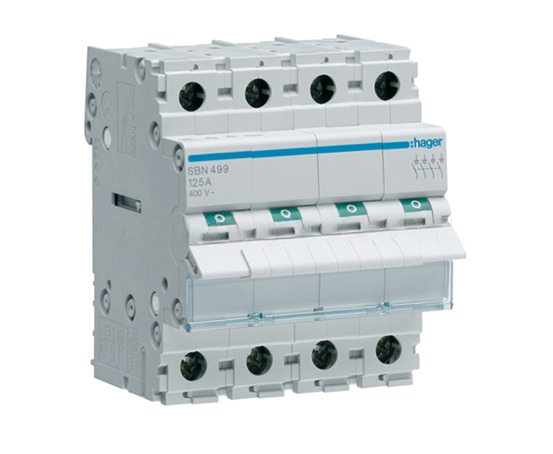 125A 4P MAIN ISOLATOR SWITCH