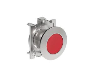 30MM FLUSH RED MOM P/BUTTON ACT.