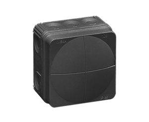 HOUSING 95X95X60 IP66 BLACK