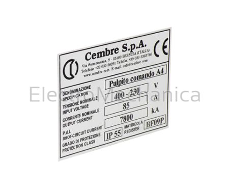 105x110mm S/ADHESIVE LABELS (25)