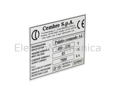 105x110mm S/ADHESIVE LABELS (25)