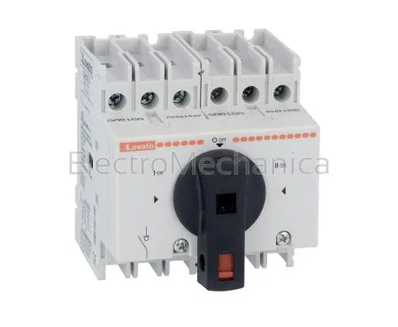 125A 55kW 3P CHANGEOVER SWITCH