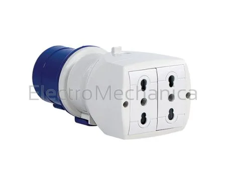 16A 2P+E TO 16A SA SOCKET ADAPTOR